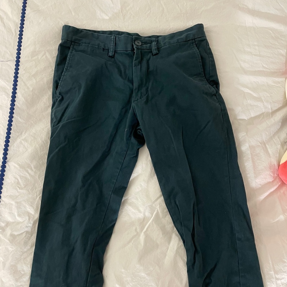 Bottle Blue Khakis